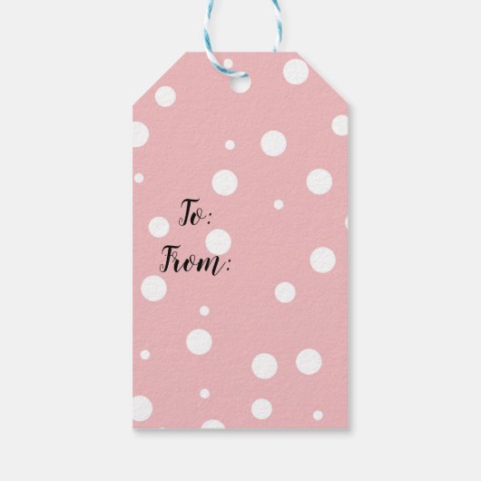 Cadeau Illustratie Kerstmis Klassieke cadeauLabels (Achterkant)