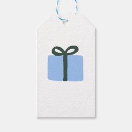 Cadeau Illustratie Kerstmis Klassieke cadeauLabels