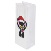 Cadeau in Servische stijl Wijn Cadeautas (Voorkant Gekanteld)