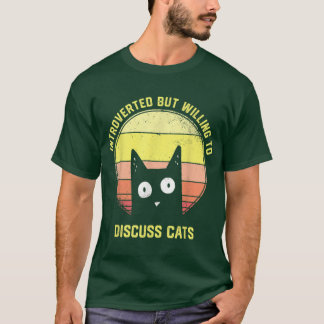 Cadeau Introvert Maar Bereid Om Te Discussiren Ove T-shirt