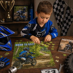 Cadeau Jongens Dirt Bike Motocross Race Puzzel