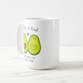 Cadeau jubileum echtgenoot echtgenote Aangepaste n Koffiemok (Voorkant links)