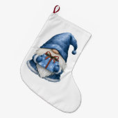 Cadeau Kabouter Grote Kerstsok (Voorkant (Hangend))