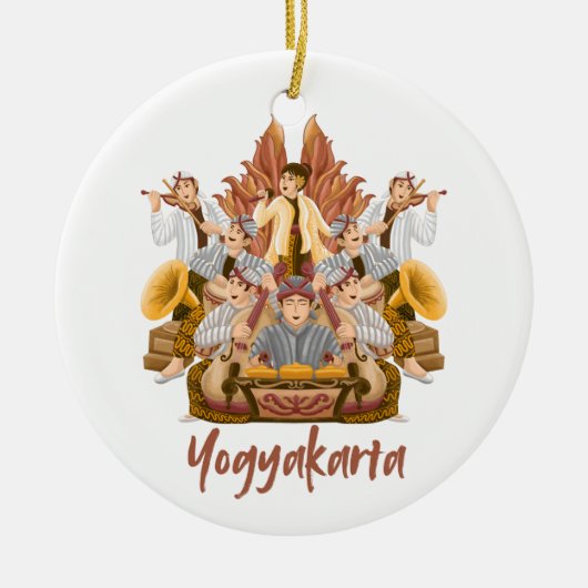 Cadeau Keramisch Ornament (Voorkant)