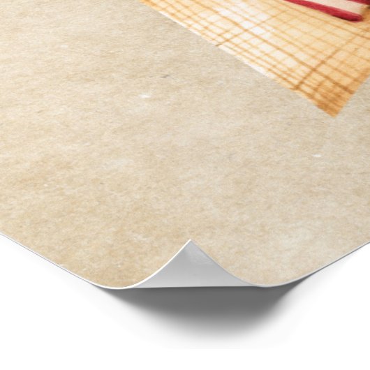 Cadeau Kerstmuur Art Decor Poster (Hoek)