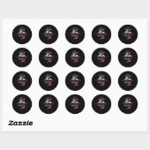 Cadeau klimberger ronde sticker (Vel)