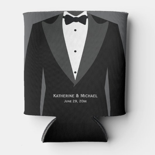 Cadeau koeler voor bruidsjonkers Blikje koeler (Voorkant)