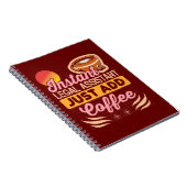 Cadeau koffie notitieboek voor legal assistent (Rechterzijde)