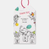 Cadeau Label 5e Jubileum Party Cadeaulabel (Voorkant)