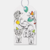 Cadeau Label 5e Jubileum Party Cadeaulabel (Achterkant)