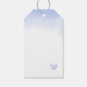 Cadeau Label "Bedankt" voor baby shower. Cadeaulabel (Achterkant)