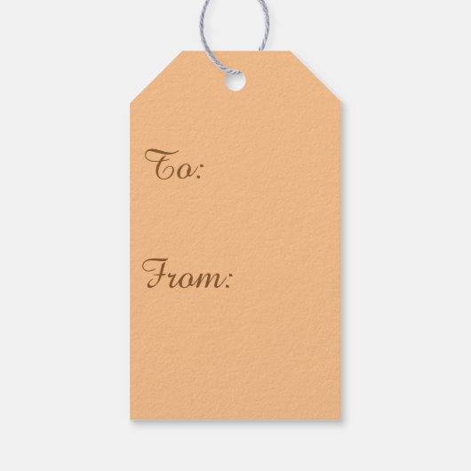 Cadeau Label Custom Initiaal WILLIAM MORRIS Cadeaulabel (Achterkant)