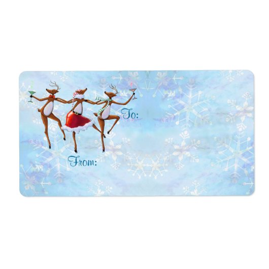 CADEAU LABEL DANSEN RENDIEREN door SHARON SHARPE (Voorkant)
