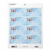 CADEAU LABEL DANSEN RENDIEREN door SHARON SHARPE (Full Sheet)