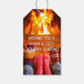 Cadeau Label - December - Warm en Gezellig Cadeaulabel (Voorkant)