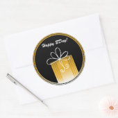Cadeau Label Happy Birthday Sticker (Envelop)