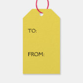 Cadeau Label HAPPY MONSTER DOODLE CRITTER Cadeaulabel (Achterkant)