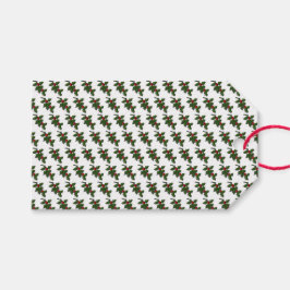 Cadeau Label - Holly Leaves and Berries Cadeaulabel