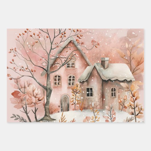 cadeau-label inpakpapier vel (Voorkant 3)