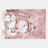 cadeau-label inpakpapier vel (Voorkant)