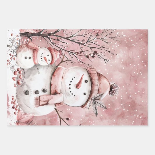 cadeau-label inpakpapier vel (Voorkant)