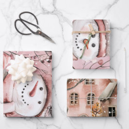 cadeau-label inpakpapier vel