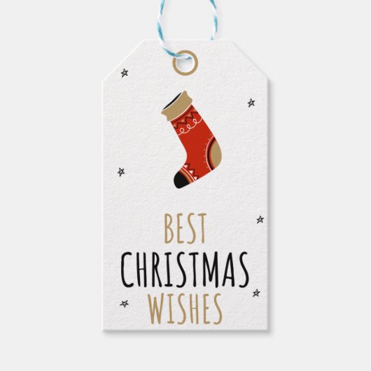 Cadeau Label Kerst - Perfect Holiday Labels Cadeaulabel (Voorkant)