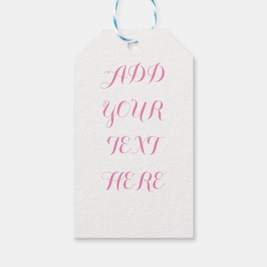 Cadeau label, Lips xoxo. Cadeaulabel (Achterkant)