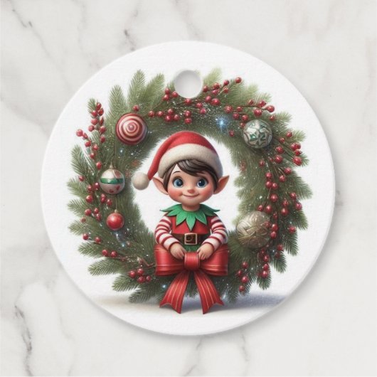 Cadeau-label "Lutin" Bedankjes Labels (Voorkant)