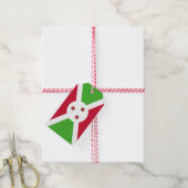 Cadeau Label met Burundese vlag Cadeaulabel (Met Touw)