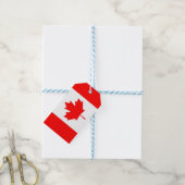 Cadeau Label met Canadese vlag Cadeaulabel (Met Touw)