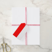 Cadeau Label met de vlag van Indonesië Cadeaulabel (Met Touw)