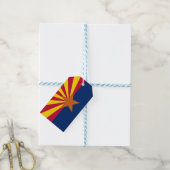 Cadeau Label met vlag van Arizona State, Verenigde Cadeaulabel (Met Touw)