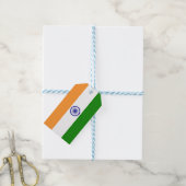 Cadeau Label met vlag van Indië Cadeaulabel (Met Touw)