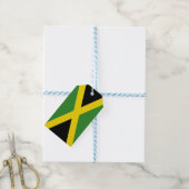 Cadeau Label met vlag van Jamaica Cadeaulabel (Met Touw)