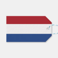 Cadeau Label met Vlag van Nederland