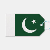 Cadeau Label met vlag van Pakistan Cadeaulabel (Voorkant (Horizontaal))