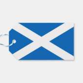 Cadeau Label met vlag van Schotland, Verenigd Koni Cadeaulabel (Achterkant Horizontaal)