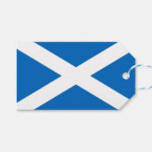 Cadeau Label met vlag van Schotland, Verenigd Koni Cadeaulabel (Voorkant (Horizontaal))