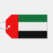 Cadeau Label met vlag van VAE Cadeaulabel (Achterkant Horizontaal)