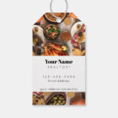 Cadeau Label - november - Happy Thanksgiving Cadeaulabel (Achterkant)