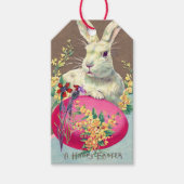 CADEAU LABEL PAASHAAS VINTAGE CADEAULABEL (Voorkant)