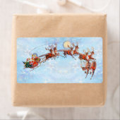 CADEAU LABEL SANTA SLEIGH door SHARON SHARPE (Insitu)