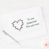 Cadeau Label Sticker CustomText Stickers (Envelop)