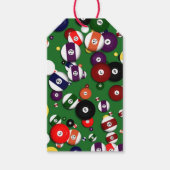 Cadeau Labels - Biljart Cadeaulabel (Voorkant)