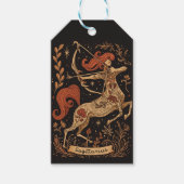 Cadeau Labels Boogschutter Hemelse Zodiac Art Cadeaulabel (Voorkant)