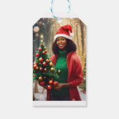 Cadeau labels "Christmas Cheer Gift Labels" Cadeaulabel (Achterkant)