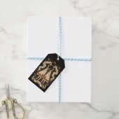 Cadeau Labels Gemini Hemelse Zodiac Art Cadeaulabel (Met Touw)