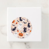 Cadeau Labels (Halloween patroon) (In situ)