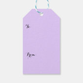 Cadeau Labels Happy Birthday Dream Meisje paardenb Cadeaulabel (Achterkant)